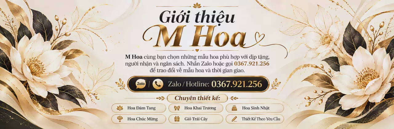 Ảnh bìa Shop hoa tươi Xã Phú Thuận Vĩnh Long - Chọn hoa vừa ý, gửi trao tận tâm